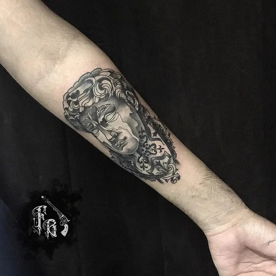 Preto e cinzento